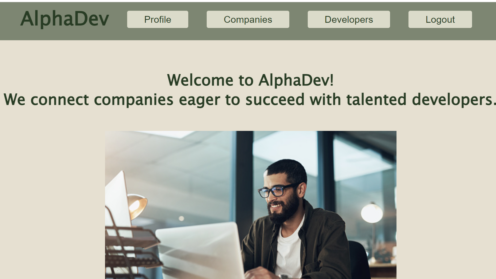 AlphaDev Freelance Site Project3